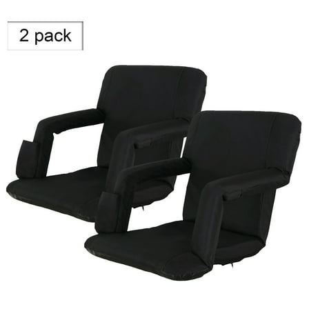 2X Football Stadium Seat Chair for Bleacher Backrest tilt 5 angels  Portable