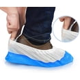 thumbnail image 3 of Cubrezapatos Long Life con suela antideslizante, extrafuerte, impermeableTalla única |Resistente al desgarro |Resistente al desgaste |Desechable |Interior |Exterior |50 cubrezapatos |Cubrezapatos |, 3 of 5
