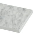thumbnail image 2 of MSI Carrara White 4 in. x 12 in. Polished Marble Floor and Wall Tile (5 sq. ft./case), 2 of 5