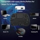 thumbnail image 4 of Mini teclado con panel táctil inalámbrico, adecuado para Android TV box, mini PC ergonómico con 92 teclas ER, 4 of 5
