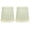 Eggshell, variant on Urbanest Cotton Chandelier Lamp Shades, 3x4x4", Off White