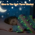 thumbnail image 2 of Syenlll Glow in The Dark Blanket for Kids, Soft Luminous Blanket, 50x60 inch Throw Blanket for Toddlers Age 3-12, Pony 2, 2 of 8