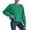 Green, variant on GigrtiJin Women's Sweater Long Sleeves Causal Crewneck Solid Color Sweaters Warm Comfy Pullover Blouses Tops