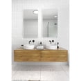 thumbnail image 4 of Trinity 40 in. x 22 in. Square Radius Mirror, 4 of 5