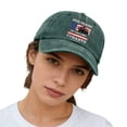 thumbnail image 2 of Helii USA 250th Anniversary Printed Baseball Cap Patriotic Adjustable Hat for Men Women Sun Hat Cute Hat Trucker Hat, 2 of 5