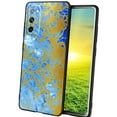 thumbnail image 1 of Blue-Golden-Marble-30 Phone Case, Degined for Samsung Galaxy A02S(US Model) Case Men Women, Flexible Silicone Shockproof Case for Samsung Galaxy A02S(US Model), 1 of 1
