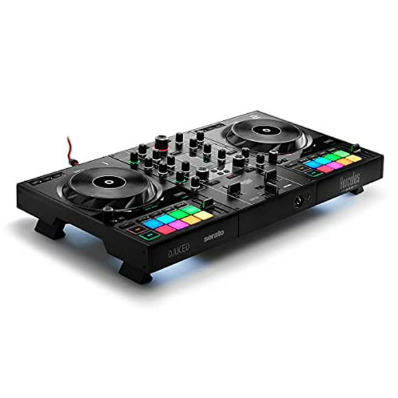 Hercules DJControl Inpulse 500: 2-deck USB DJ controller for Serato DJ and DJUCED (included)