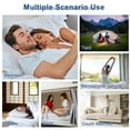thumbnail image 5 of MOONORAH Queen Mattress Topper, Extra Thick Mattress Pad Cover for Back Pain with 8-21" Deep Pocket, White, 5 of 8