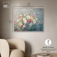 thumbnail image 5 of Art Remedy Muted Florals Canvas, 36" x 30", Silver Frame, Sunken Eden II, 5 of 7