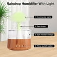 thumbnail image 6 of TOPCHANCES Air Humidifier, Essential Oil Diffuser with 7 Colors LED Lights, Auto Shut-Off Humidifier for Bedroom, Living Room, Office ( CH08, Wooden Color ), 6 of 11