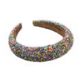 thumbnail image 1 of Bandas para el cabello brillantes para niñas, lindas y modernas diademas para niñas, diadema gruesa y brillante para niñas, 1 of 5
