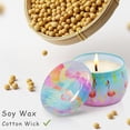 thumbnail image 3 of SCENTORINI Scented Jar Candles Gift Set, 4 Soy Wax Travel Tin Candles for Home Fragrance Relaxation-Sea Breeze, Lime, Moonlight, Mojito, 3 of 6