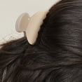 thumbnail image 5 of Scunci Luxe by Conair Claw Clips, Nude & Coffee with Gold Tone Accents, 2 Count, 5 of 8