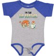 thumbnail image 3 of Inktastic I'm the Big Brother Ankylosaurus Bros Boys Baby Bodysuit, 3 of 5