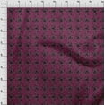 thumbnail image 3 of oneOone Organic Cotton Voile Fabric Check Ikat Print Fabric BTY 42 Inch Wide, 3 of 4