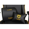 thumbnail image 2 of Chaise de bureau, de bureau et de jeu Luxe Racer Turbo - Supporte jusqu'à 390 lb, 2 of 5