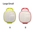 thumbnail image 4 of Bearachild Rebanadora de verduras Zanahoria Rallador afilado Resistente a la oxidación Trituradora universal dura Gadgets Multifuncional para Cocina y Comedor Rojo Grande, 4 of 6
