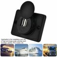 thumbnail image 3 of Kenally Enchufe de automotriz plástico 12-24V desmontable doble USB 16W camión tableta toma de corriente accesorios con tornillos Bombillas para automóviles Kenally VI015780-00B, 3 of 6