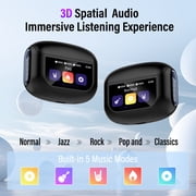 Touch Screen Wireless Earbuds, Headphones Bluetooth 5.4 Ear Buds with ANC and ENC Clear Calls, 48H Noise Cancelling Earbud, 14.2mm Deep Bass, 5 EQ Modes, IPX7 Waterproof Earphones, for iOS Android