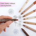 thumbnail image 3 of 8Pcs Retractable Erasable Gel Pens, Cute Bear Gel Ink Pen 0.5mm Black and Blue Ink Smooth Writing Pens, 3 of 5