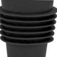 thumbnail image 3 of Bouchon de bouteille de vin en silicone de qualité alimentaire en acier inoxydable de 6,1 x 2,35 cm, décoratif, pratique, réutilisable, bouchons de vin pour la décoration, noir, 3 of 12