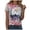 Grey, variant on Men Women Bald Eagle Patriotic T-Shirt (Grey, L)