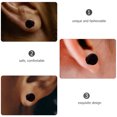 thumbnail image 5 of 6 Pcs Dumbbell Earrings Studs for Men Mens Fake Gauge Dumbbells Personality Valentines Day Gift Gauges Man, 5 of 6