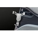 thumbnail image 2 of For Tesla Model S 2012-2021 or Model X 2016-2021 Plastic Alloy Black Car Bracket Mobile Phone Holder Air Vent Mount Stand 1 Set, 2 of 3