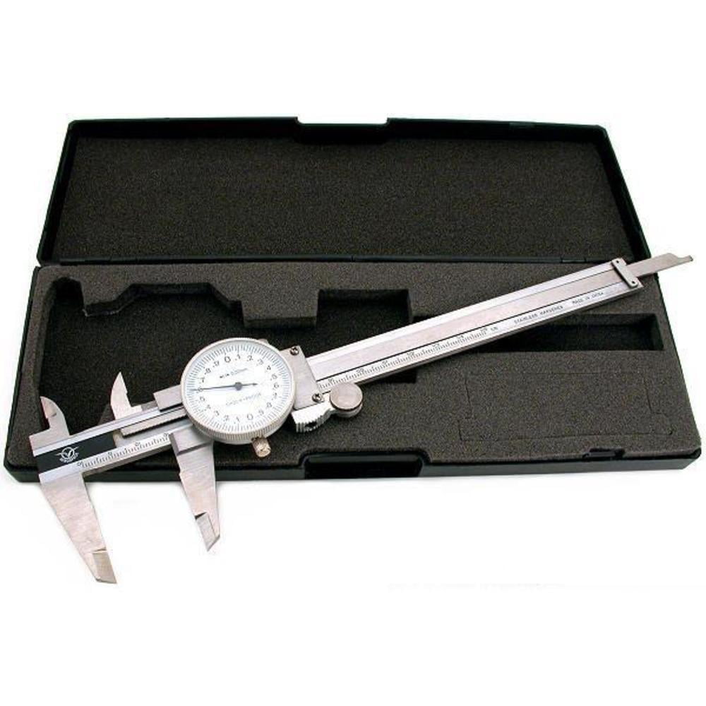 Dial Vernier Caliper 3 Way Measuring Gauge 150mm Tool