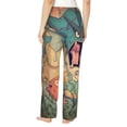 thumbnail image 3 of Gyarados Women's Pajama Pants, Ultra-soft Comfortable Casual Lounge Pants, Graphic Printed Sleep Bottoms With Drawstring, 3 of 8