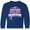 Royal Bue, variant on Inktastic My Mother is a Survivor Breast Cancer Awareness Long Sleeve Youth T-Shirt