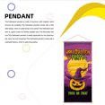 thumbnail image 2 of Colgante de Halloween para decoración del hogar, calcomanía para el hogar, accesorios para festivales, letrero para puerta, suministros para Kits de decoración para fiestas patrón de sombrero Bewildely HA070430-01, 2 of 6