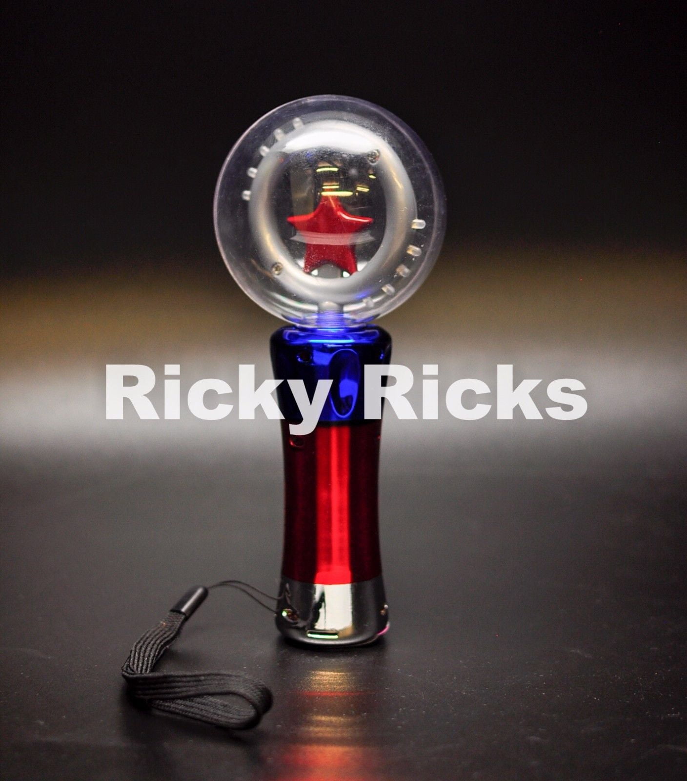 light up spinning ball