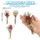 thumbnail image 2 of Uxcell 6 Piezas Mini Ramo de Flores Secas Rosa Flor Silvestre Natural con Tallo Decoración de Aliento de Bebé Planta Floral para Manualidades DIY, 2 of 6
