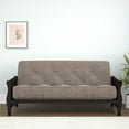 thumbnail image 3 of DHP 8 Inch Independently Encased Coil Futon Mattress, Gray Linen, 3 of 10