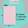 thumbnail image 2 of 4 Mil Pink Anti-Static Heavy Duty Plastic Flat Bags - 4" x 6" & (100 Bags), 2 of 7
