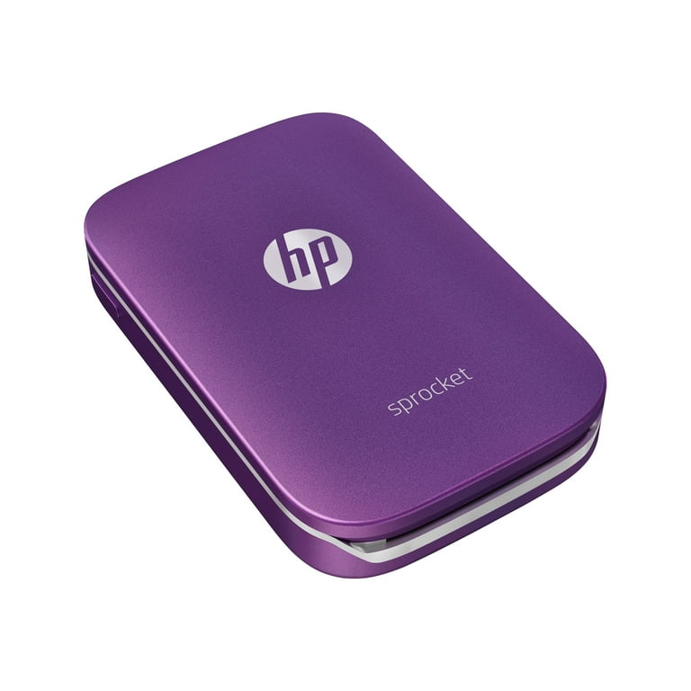 HP Sprocket Portable Photo Printer, Print Social Media Photos on 2x3 Sticky-Backed Paper - Purple (Z9L25A) - Walmart.com HP Sprocket Portable Photo Printer, Print Social Media Photos on 2x3 Sticky-Backed Paper - Purple (Z9L25A) - Walmart.com