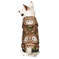 thumbnail image 1 of Balery Beautiful Owl Sudadera con Capucha para Perros Pequeños – Ropa para Mascotas, Disfraz para Perros y Gatos, Ideal para Fiestas y Cosplay-Small, 1 of 7