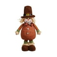 thumbnail image 3 of Muñeco Colgante de Girasol con Patas de Acción de Gracias | Decoración Otoñal de Poliéster | Tela Suave y Duradera | Diseño Único de Sombrero de Hierba | Decoración Versátil para Mesa, Puerta o Pared, 3 of 6