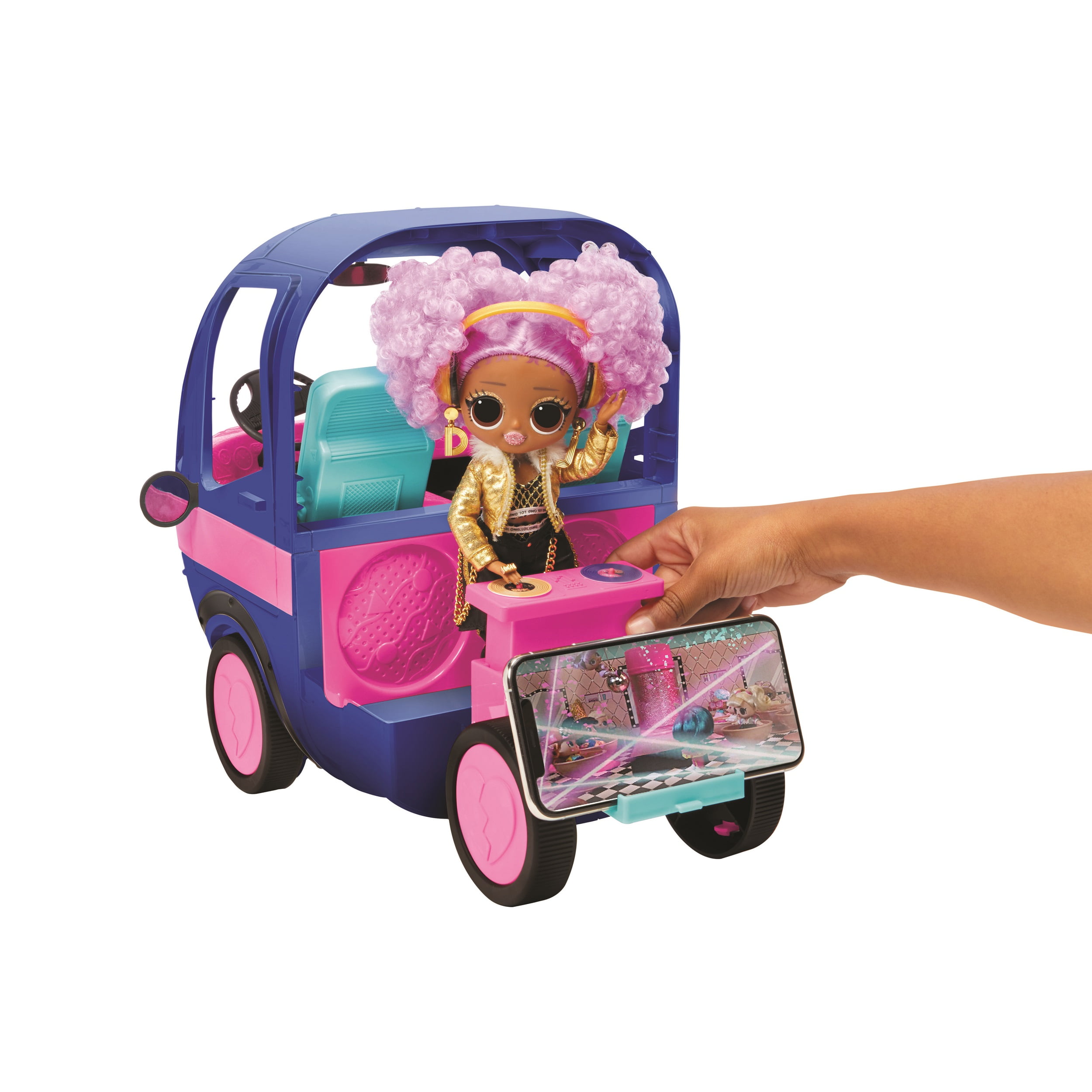 LOL Surprise OMG 4-in-1 Glamper Fashion Doll Camper Toy with 55 ...