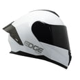 thumbnail image 2 of Casco Para Moto Edge Abatible Blanco Doble Certificación M, 2 of 4