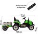 thumbnail image 5 of Tractor Montable Eléctrico JOYKOO para Niños Control Remoto Luz LED 12V Verde, 5 of 8