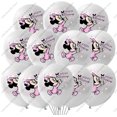 thumbnail image 3 of Globos de látex de Minnie Mouse de 12 pulgadas, 10, 20 y 30 unidades, suministros para fiestas, globos de Minnie rosa para decoración de fiestas de cumpleaños, 3 of 5