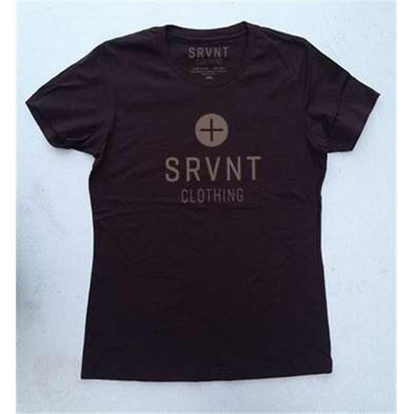 SRVNT 112047 Clothing SRVNT Plus Womens Boyfriend Tee-Shirt - Extra Large