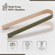 thumbnail image 2 of Wooden Tongs for Cooking – 60-Piece Mini Bread Tongs Natural Green – Disposable Kitchen Utensils, 2 of 5