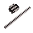 thumbnail image 1 of Linear Sliding Guide Kit Rust Corrosion Resistant Bearing Steel Linear Motion Guide Slider Block Set for 3D Printer 200mm/7.9in, 1 of 5