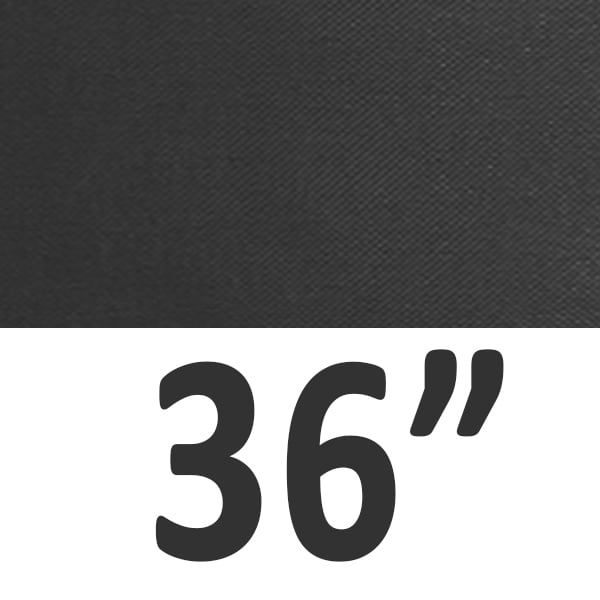 36in - Black