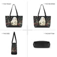 thumbnail image 6 of FORMRS Canvas Laptop Tote Bag for Women with 15.6" Computer Compartments Shoulder Handbag, Happy Ghost, 6 of 7