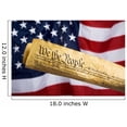 thumbnail image 2 of Wallmonkeys United States Constitution Peel and Stick Wall Decals Mural WM345839 (18 in W x 12 in H), 2 of 4