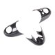 thumbnail image 1 of Car Steering Wheel Cover Carbon Fiber ABS Sticker Cover for MINI F54 F55 F56 F57 F60, 1 of 3